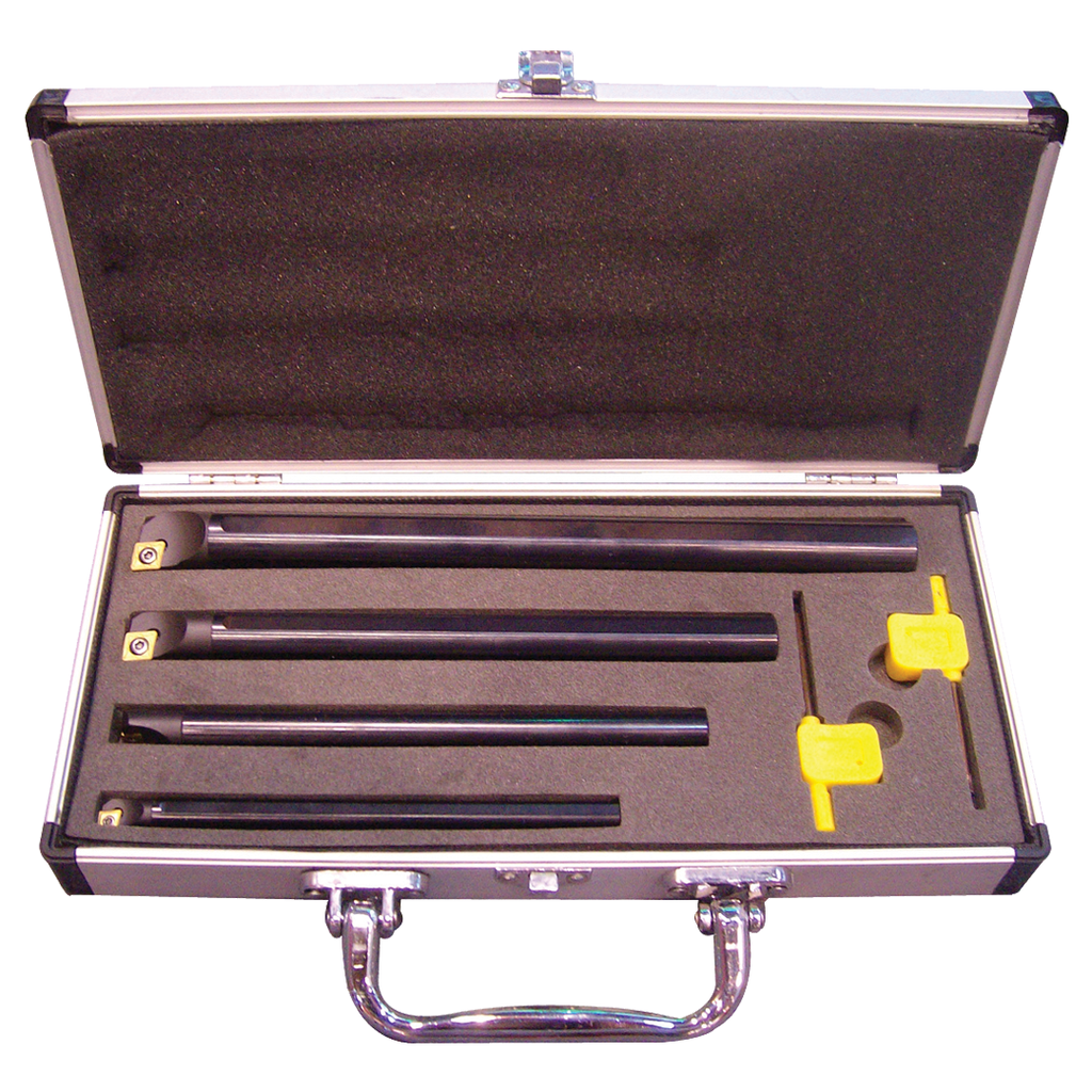 [001-350] Indexable Boring Bar Set 4 pc, 90°