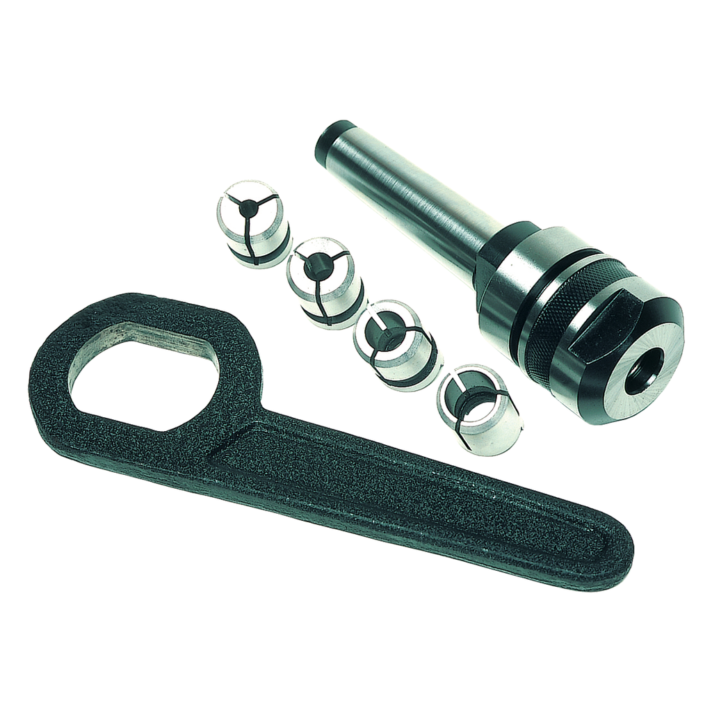 Pozi Lock Collet Chuck Set, MT3, Imperial