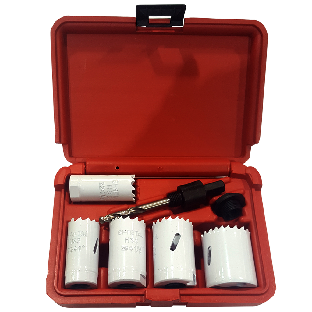 Bi-Metal Holesaw Set, 7pc