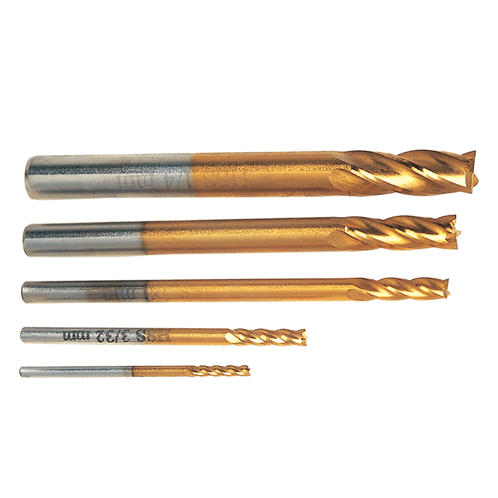 End Mill Sets, 4-12mm