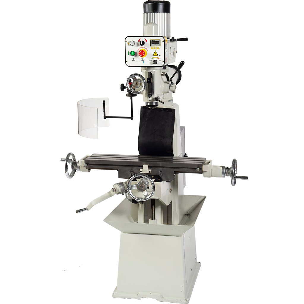 [MIL-830VS-RAM-R8] Chester 830VS Ram Type Milling Machine, R8