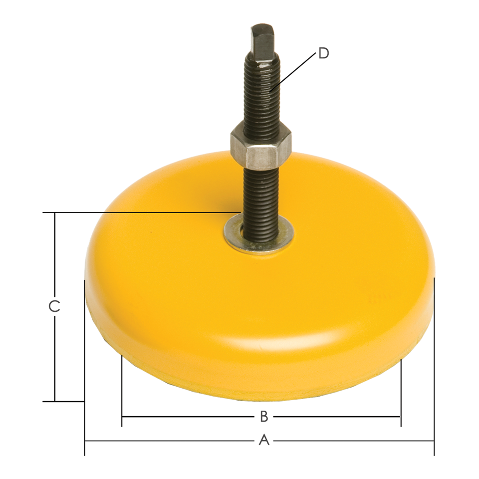 Machine Mount, 120mm dia