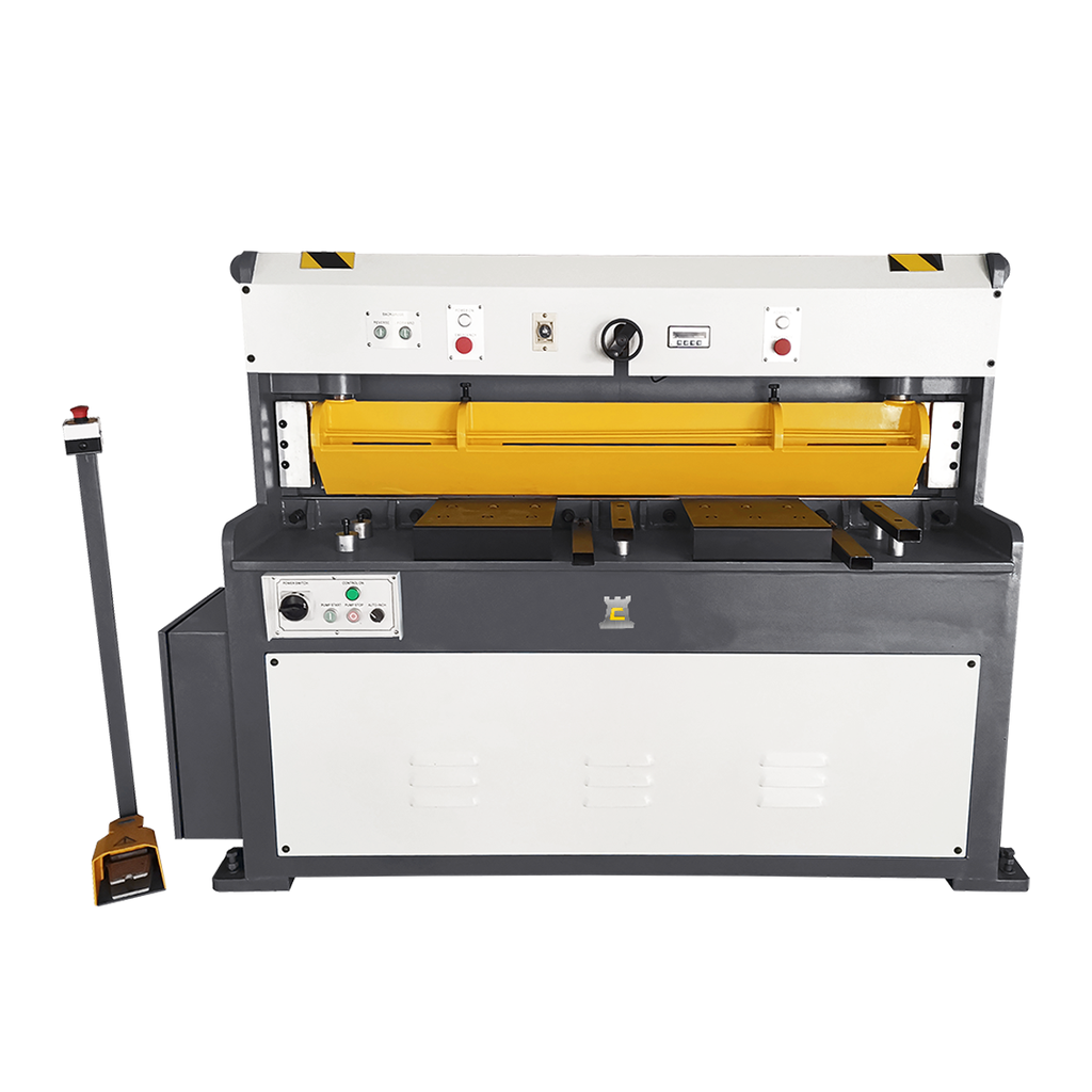 [FAB-HES-6x1300] Chester Hydraulic Shearing Machine with Back Gauge & Cutting Line Light, HES-6 x 1300