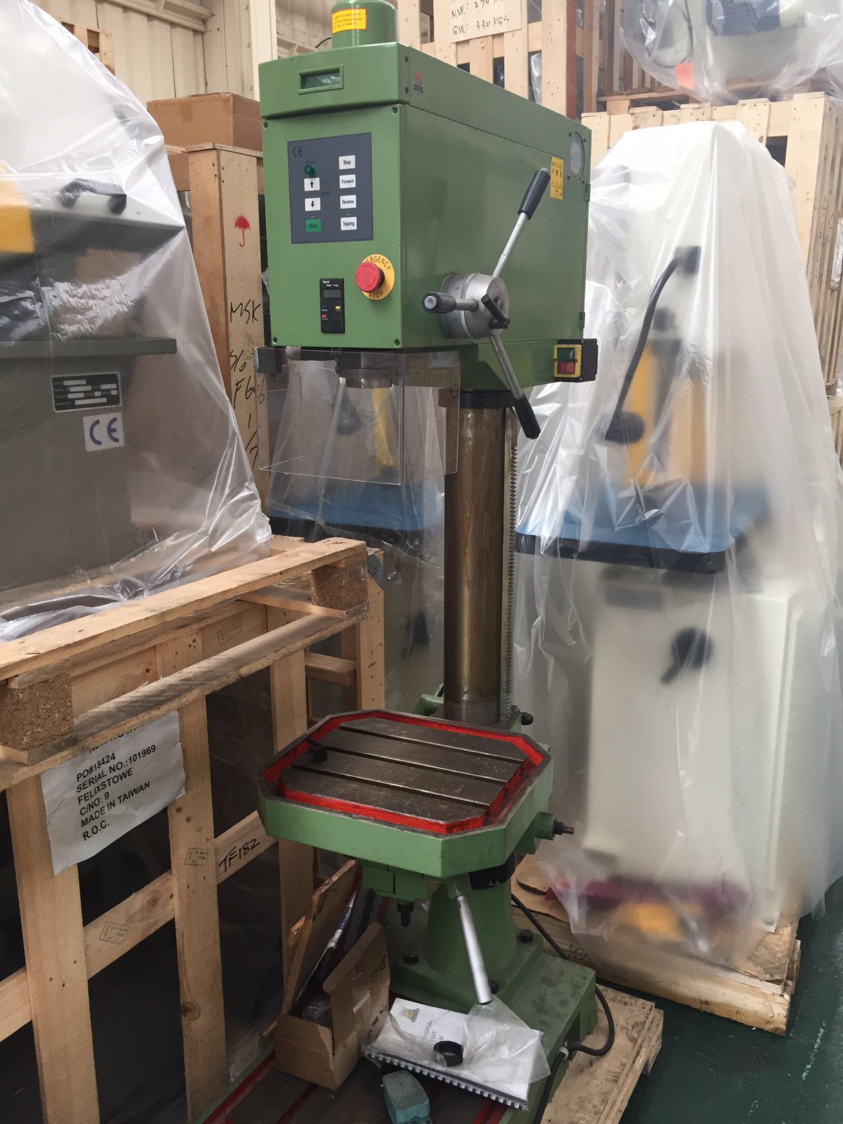 GV30 Pillar Drill - ex showroom 