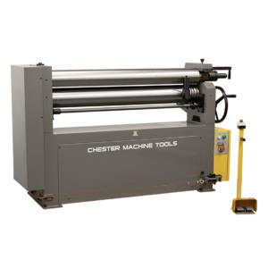 Powered slip rolls for metalworking
