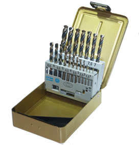Drill set in box