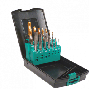 DRILL AND TAP SET SPIRAL FLUTE M3-M12 / 2.5MM - 10.2MM - Chester Machine Tools