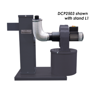 Dust extractor for grinding machines