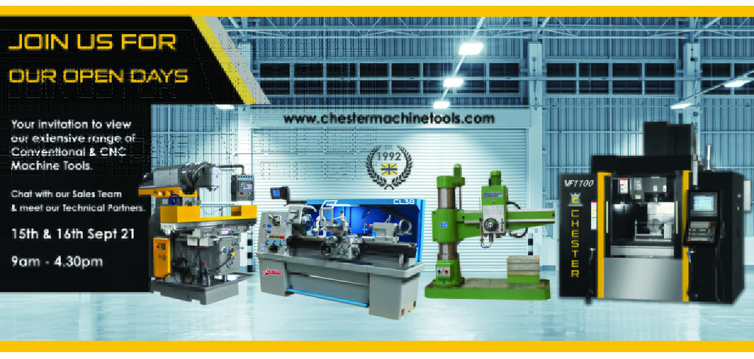 Join Us For Our Showroom Open Days