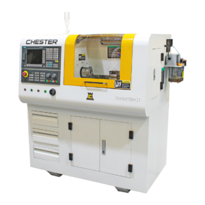 Compact CNC turning lathe