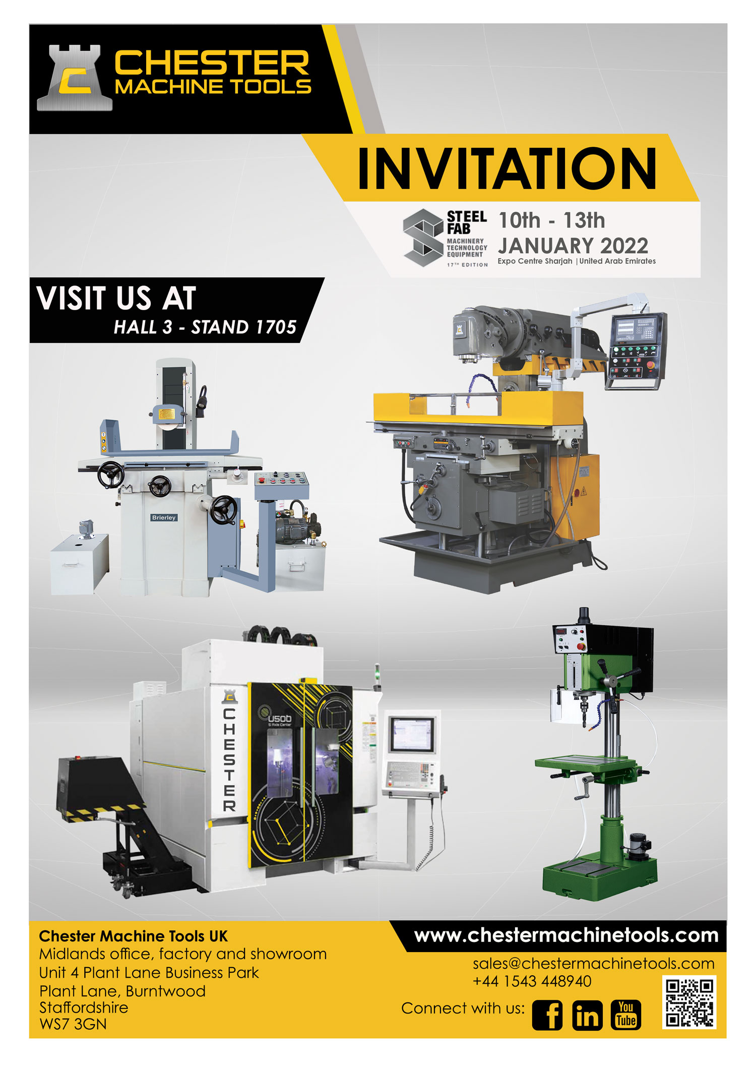 Visit us at SteelFab 2022 this January