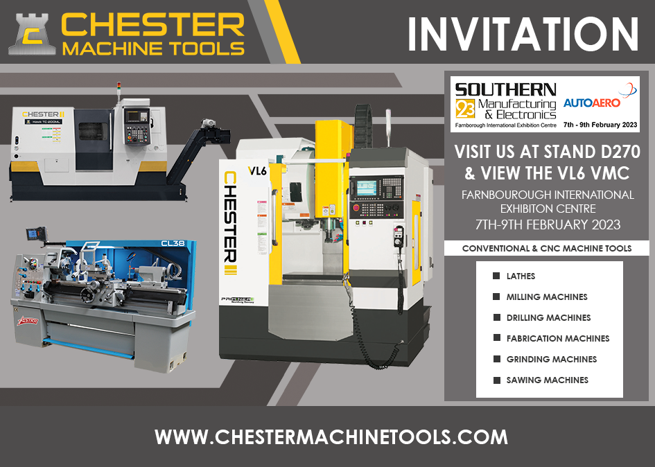 Visit us at Southern Manufacturing next month