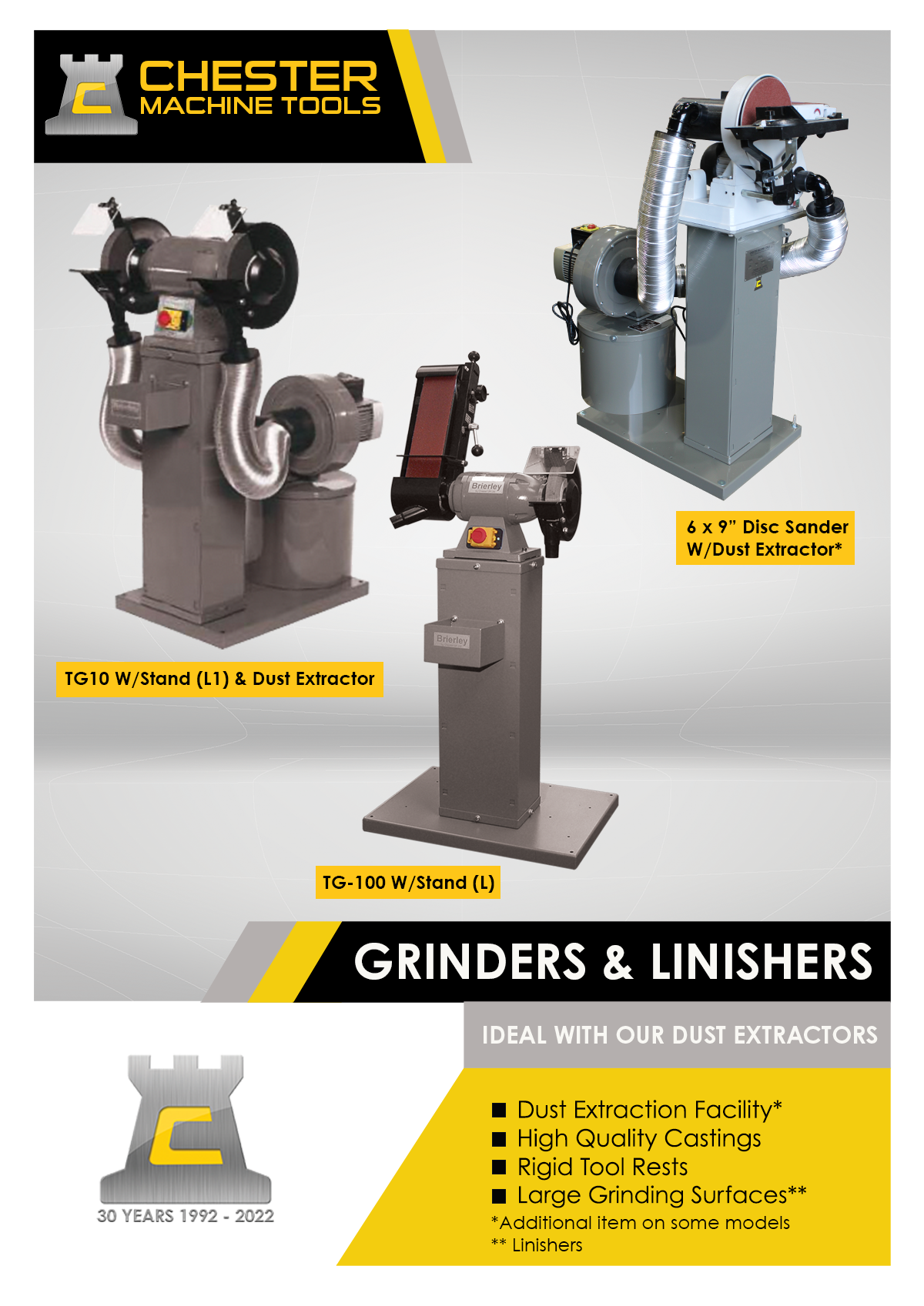 Grinders & Linishers