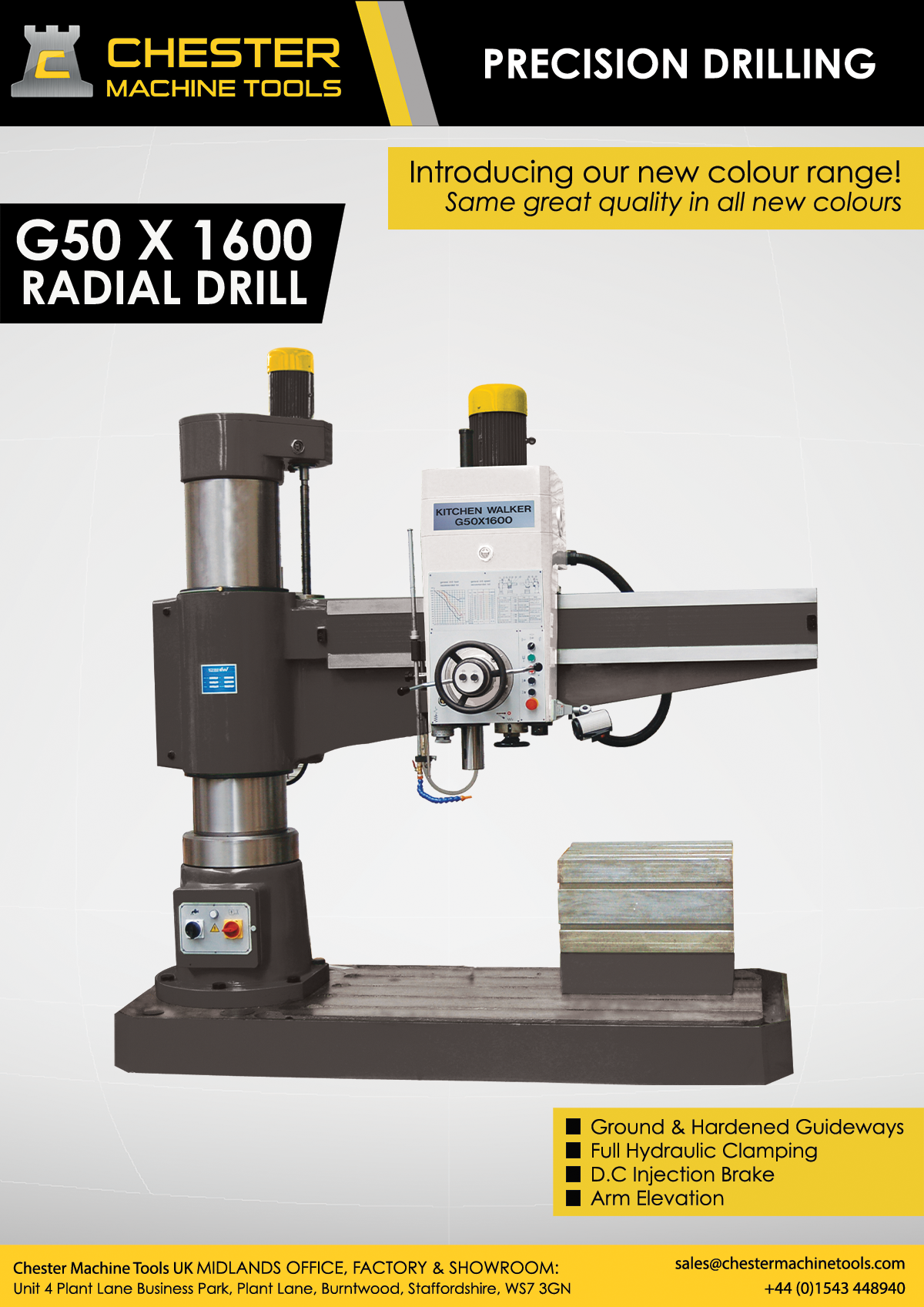 Introducing our G50 Radial Drill