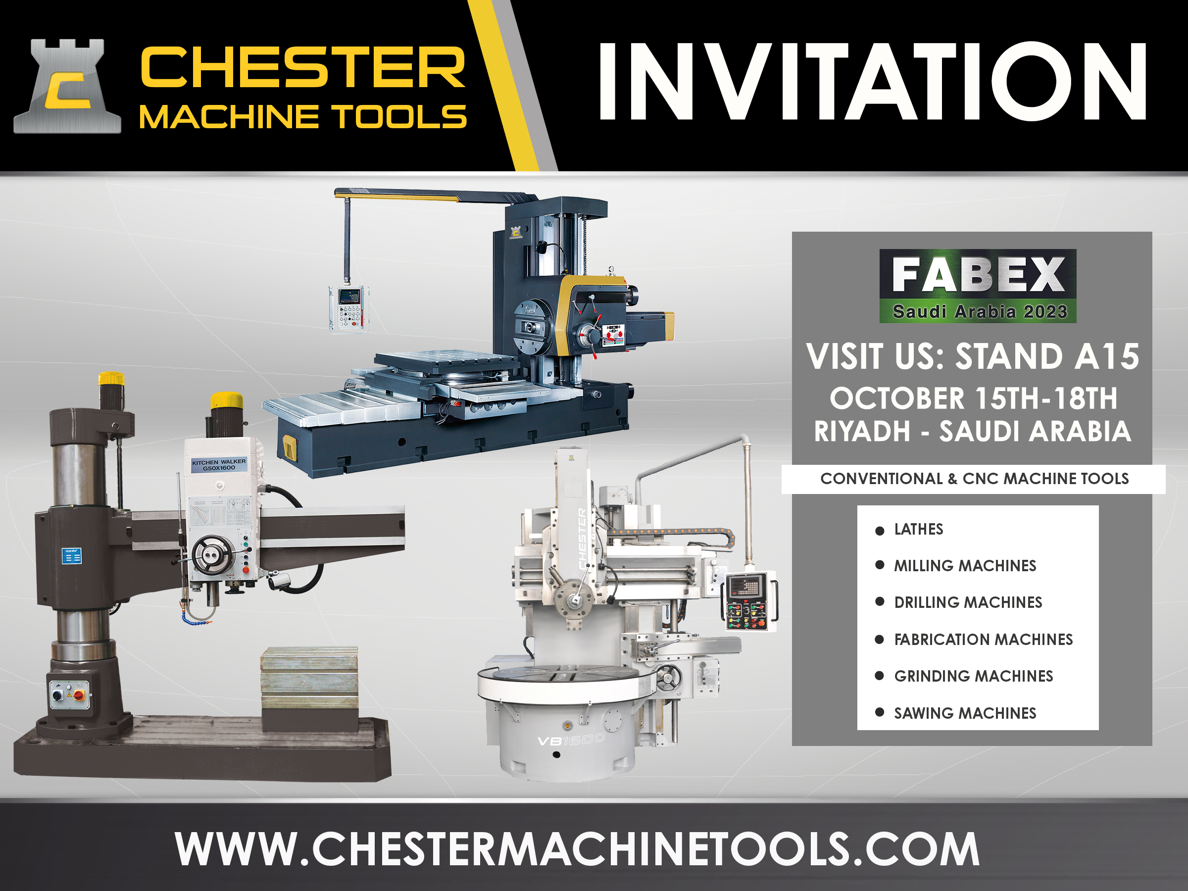 Visit us at Fabex this October