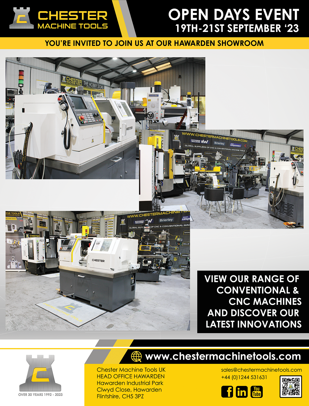 Visit us for our Open Days this week