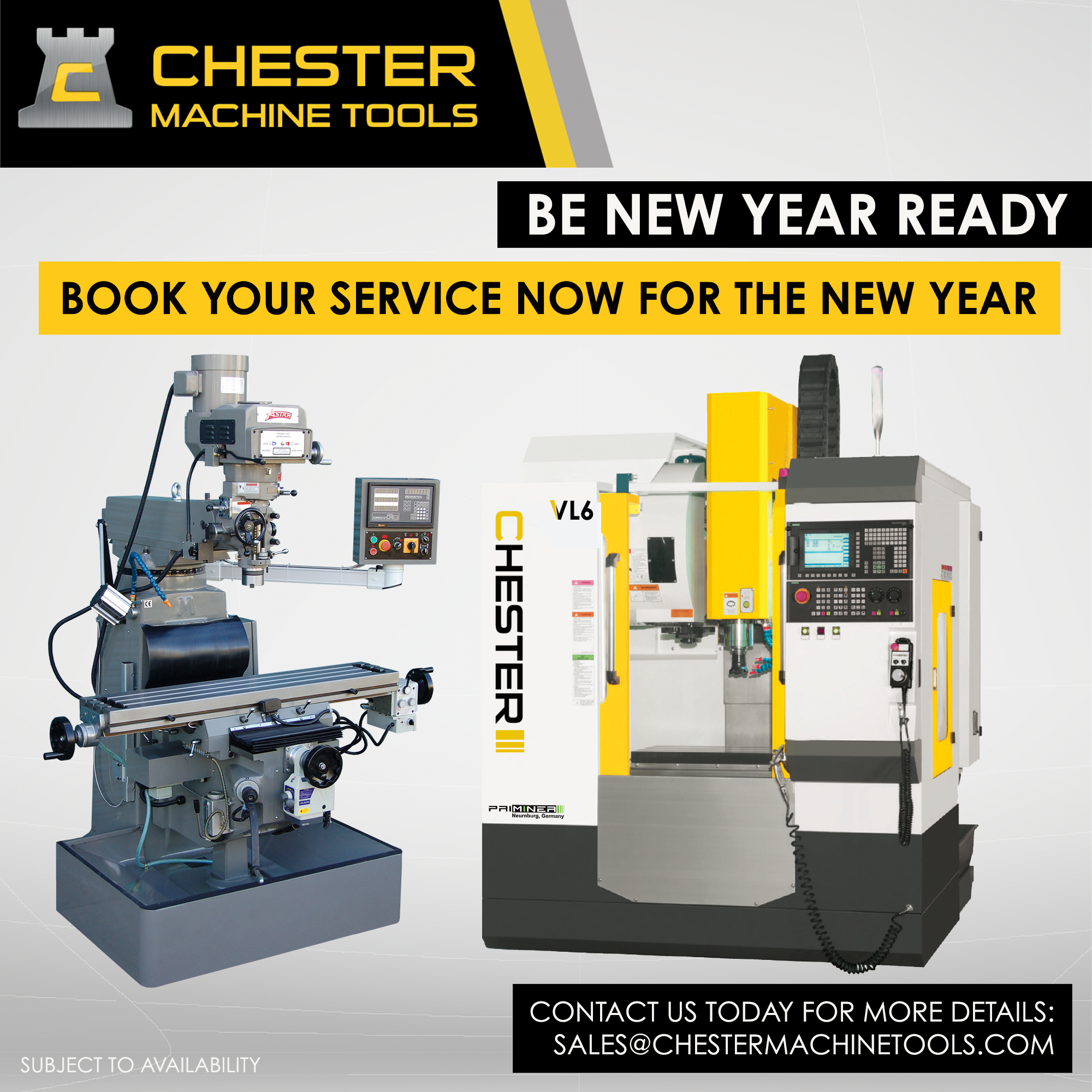 Be New Year Ready and book your service now