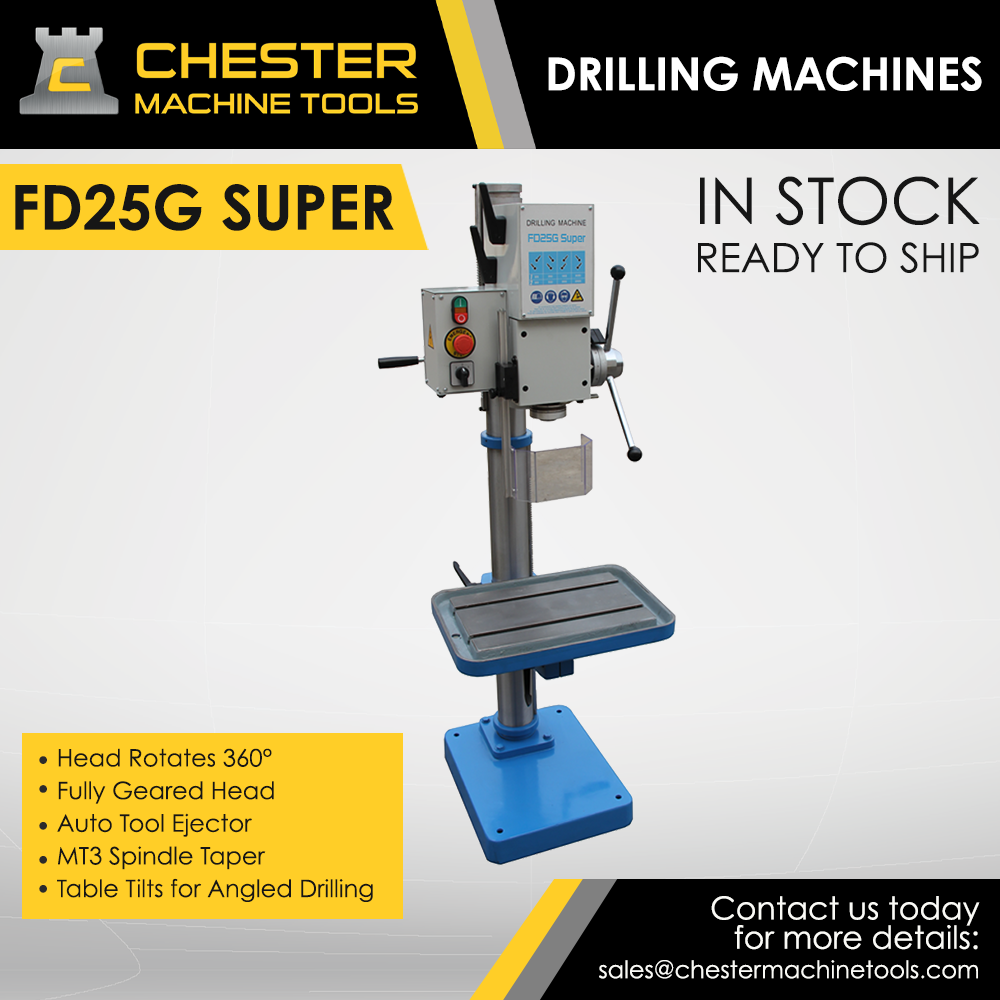 Discover our FD25G Super Pedestal Drill