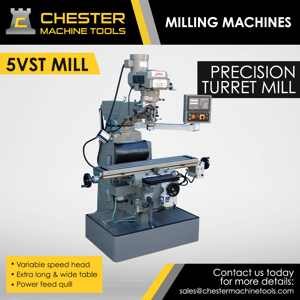 Introducing our 5VST Turret Mill
