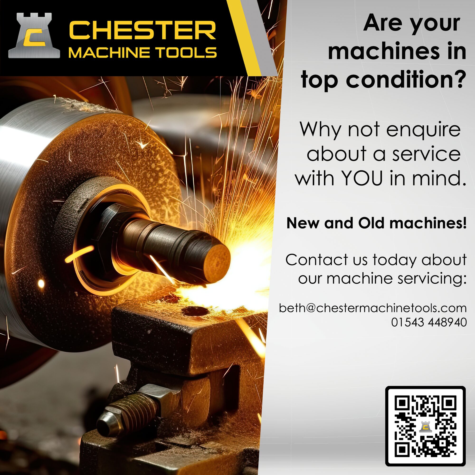 Are your machines in top condition?
