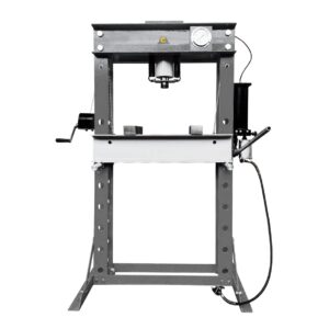Pneumatic and manual work presses