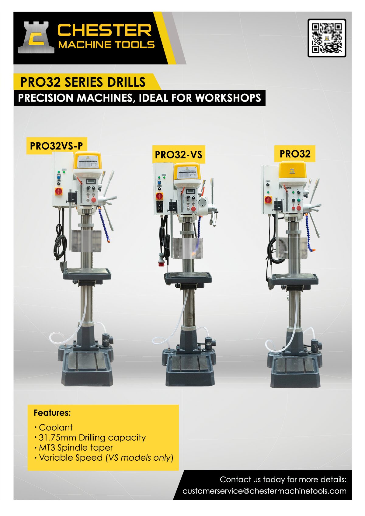 Precision Work with our Pro32 Drills
