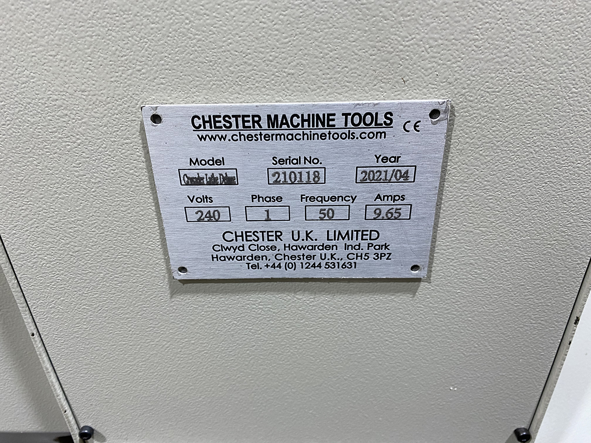 Panel on lathe