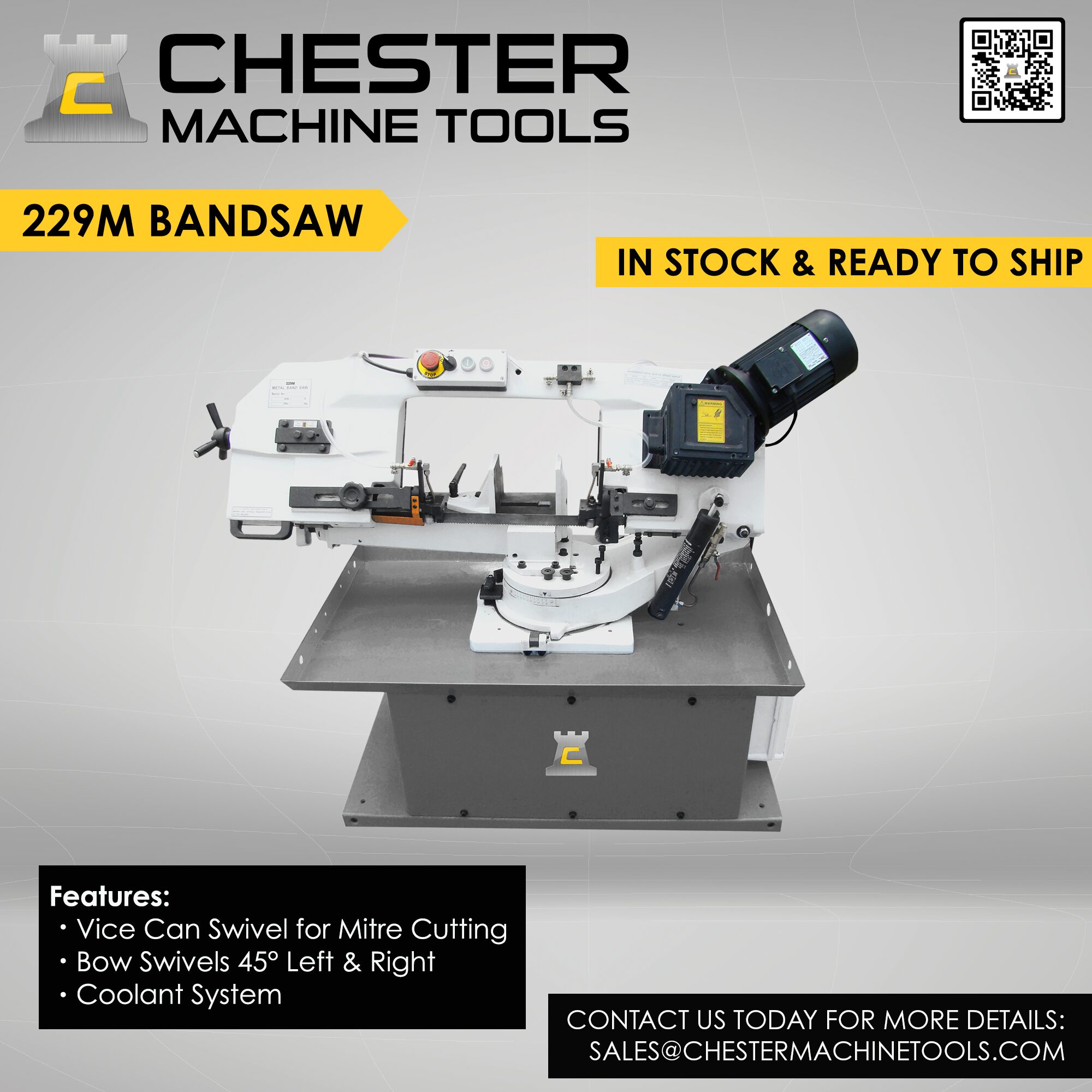 Upgrade your workshop with our 229M Bandsaw