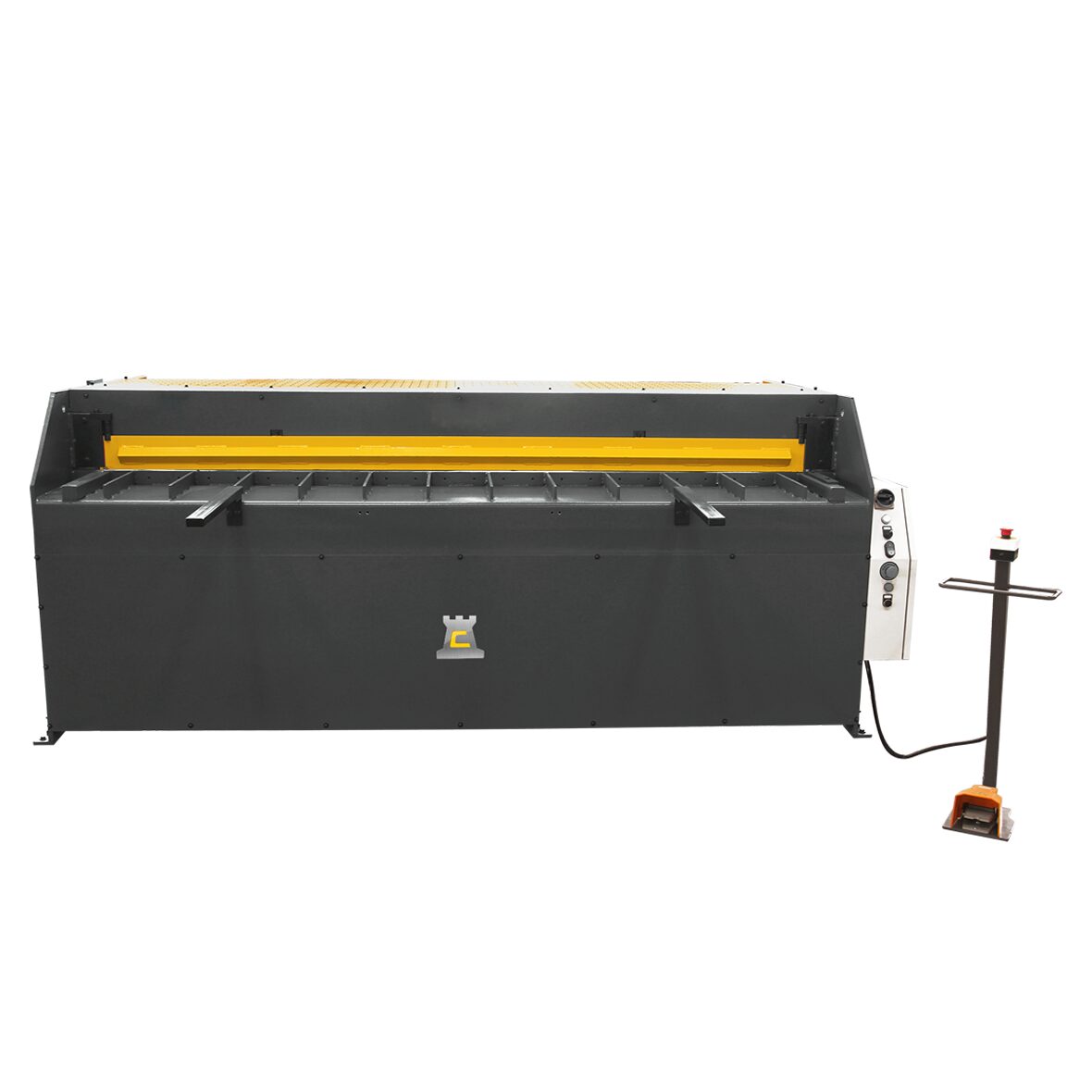 Compact shearing machine