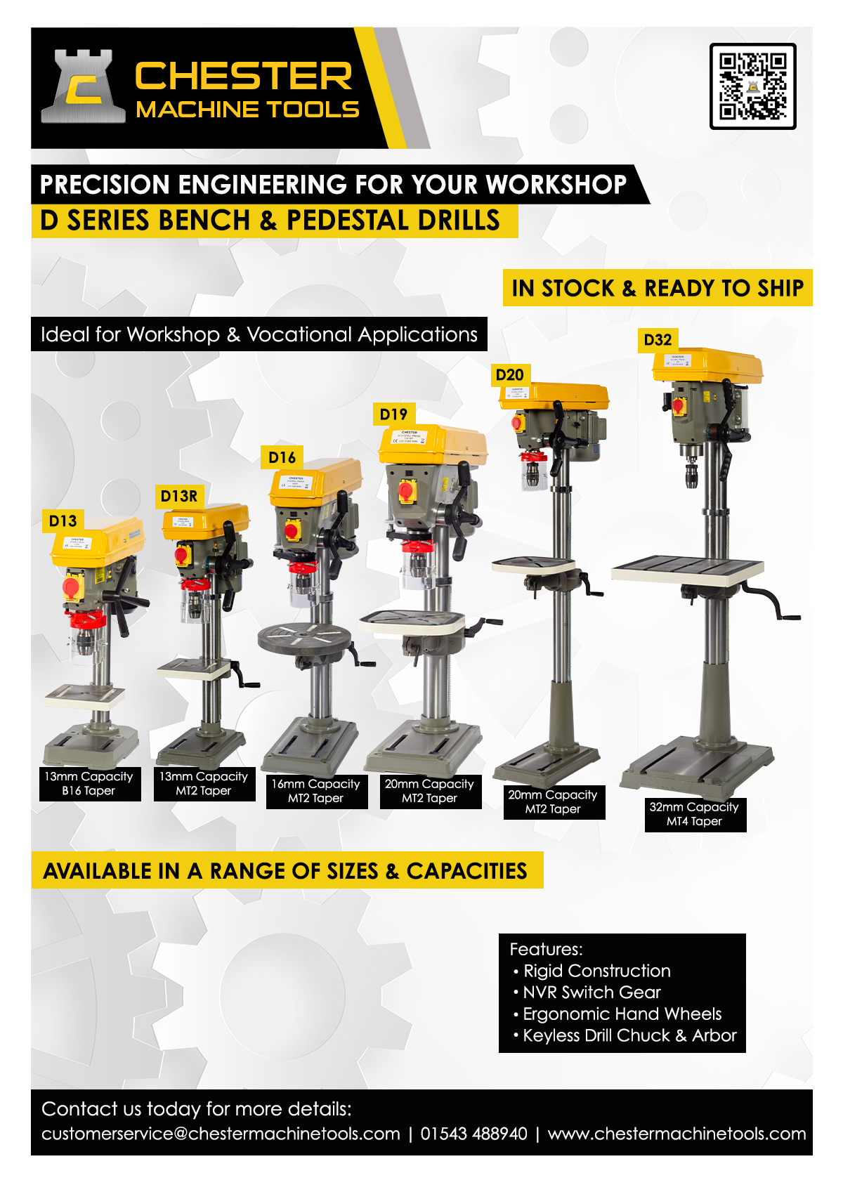 Discover our D Series Drills
